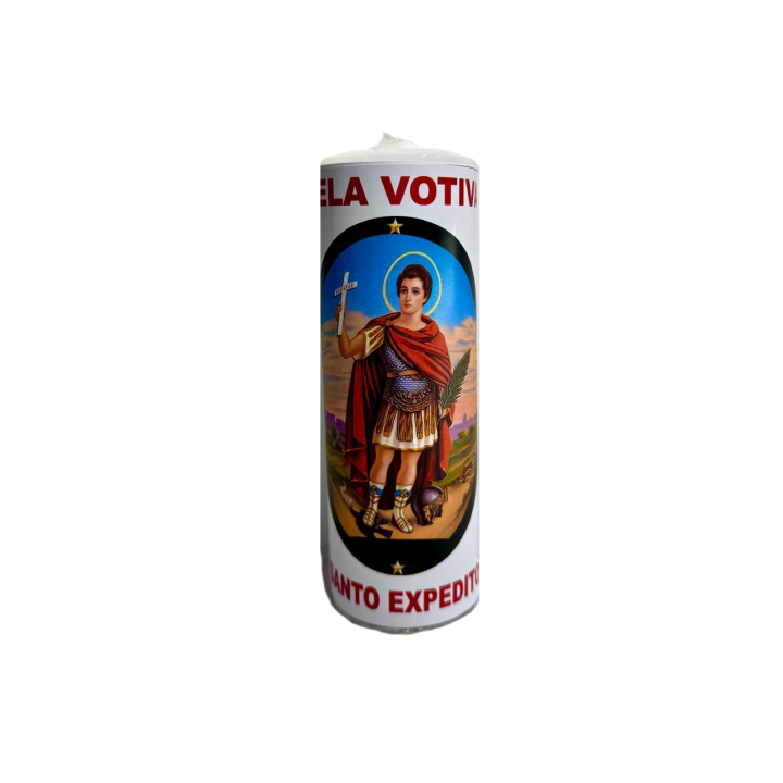 {
  "product_name": "Votive Candle - Saint Expedito"
}