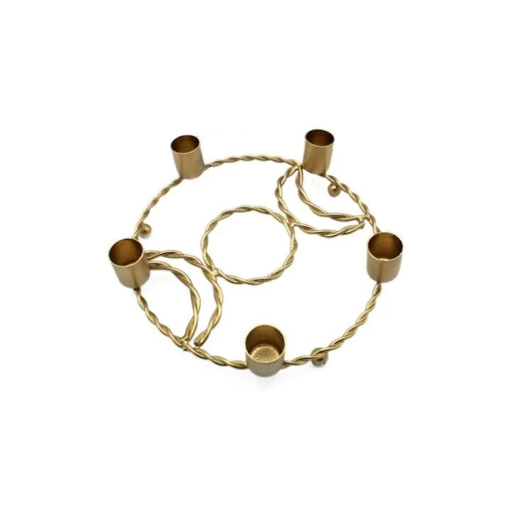 Porta Velas Tripla Lua (Triple Moon)