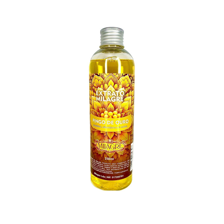 {
  "product_name": "Miracle Herb Extract – Pingo de Ouro Bath | Prosperity and Luck 250ml"
}