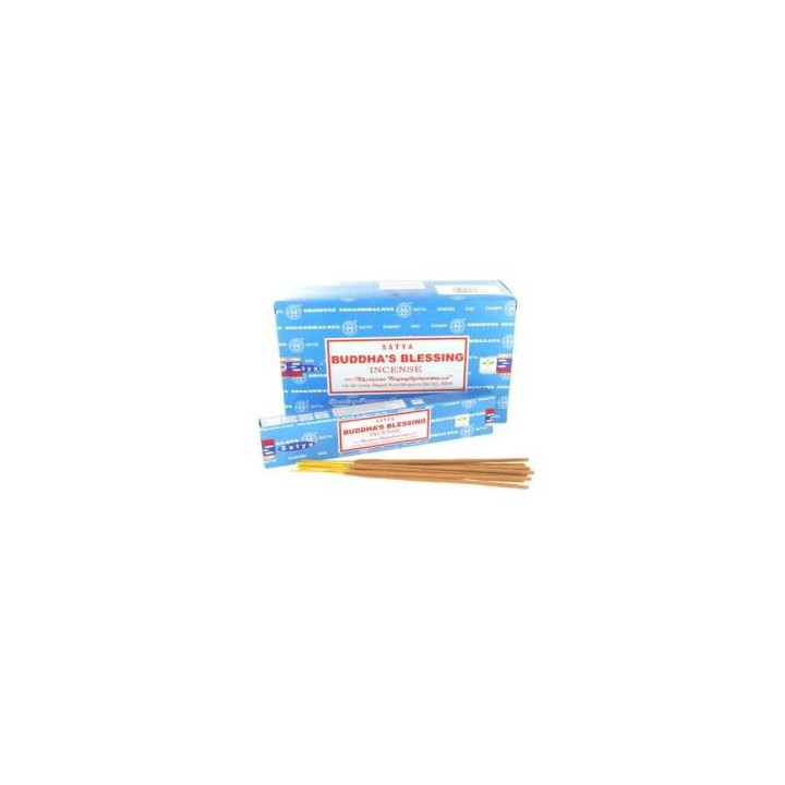 {
  "text": "incense Buddha blessing 15gr satya"
}