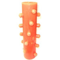 {
  "text": "21-strand orange velão – purpose - candle"
}